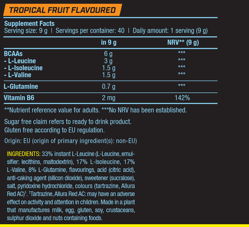 Biotech USA BCAA Zero 360gr