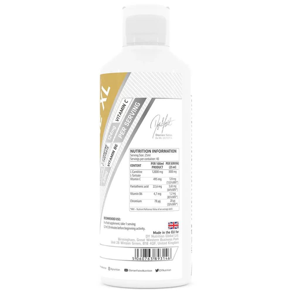 Dorian Yates Nutrition L-Carnitine XL (1000 ml)
