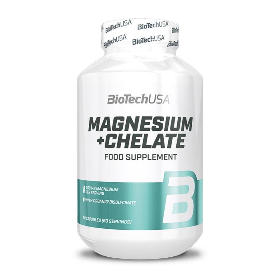 BioTech Usa Magnesium + Chelate (60 Caps)