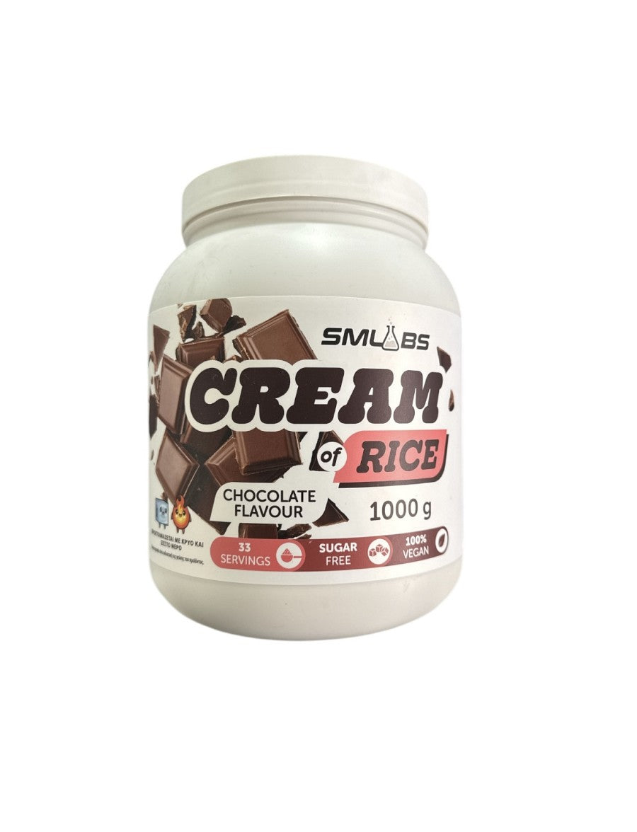 Smlabs Cream of Rice 1000g (ΜΕ ΚΡΥΟ ΝΕΡΟ)