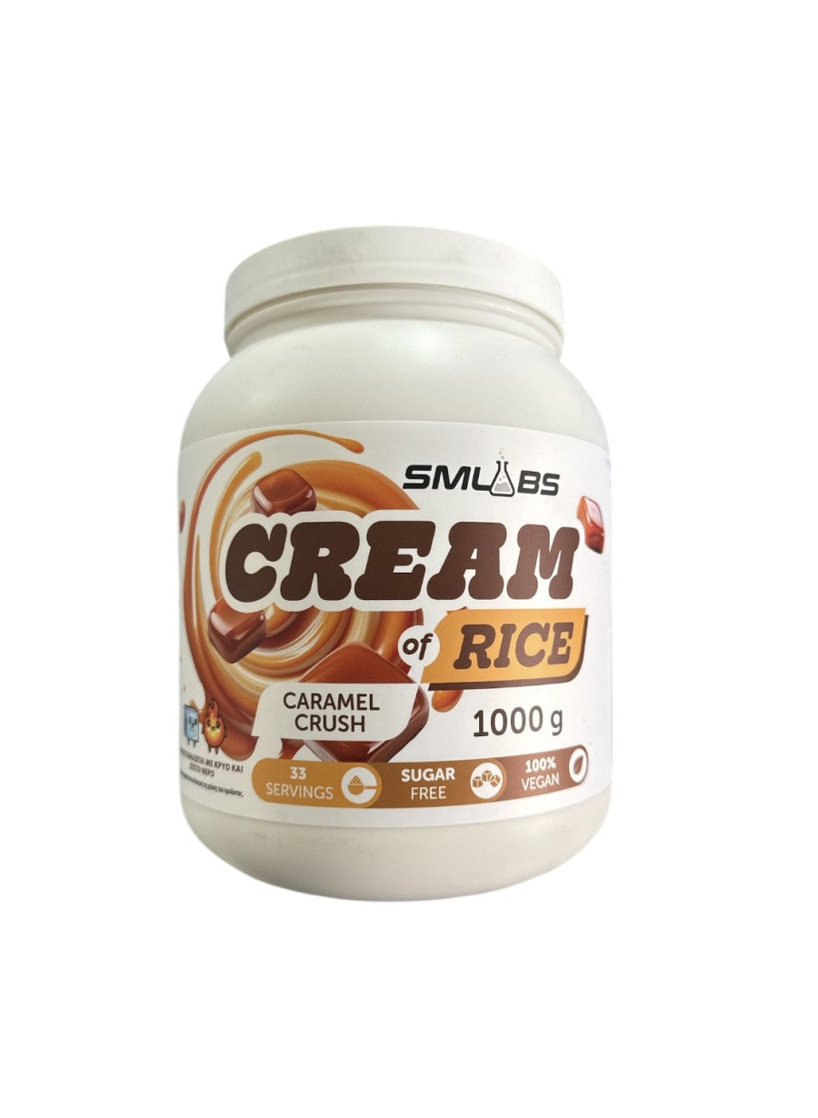 Smlabs Cream of Rice 1000g (ΜΕ ΚΡΥΟ ΝΕΡΟ)