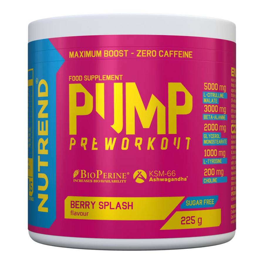 Nutrend Pump Pre-Workout (225 gr)