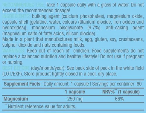 BioTech Usa Magnesium + Chelate (60 Caps)