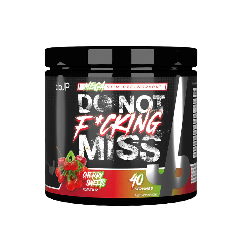 Trained by JP DNFM Mega Stim Pre-Workout 320gr