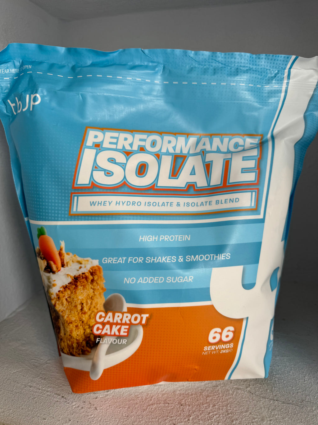 Trained by JP Nutrition – Performance Isolate tri blend 2kg