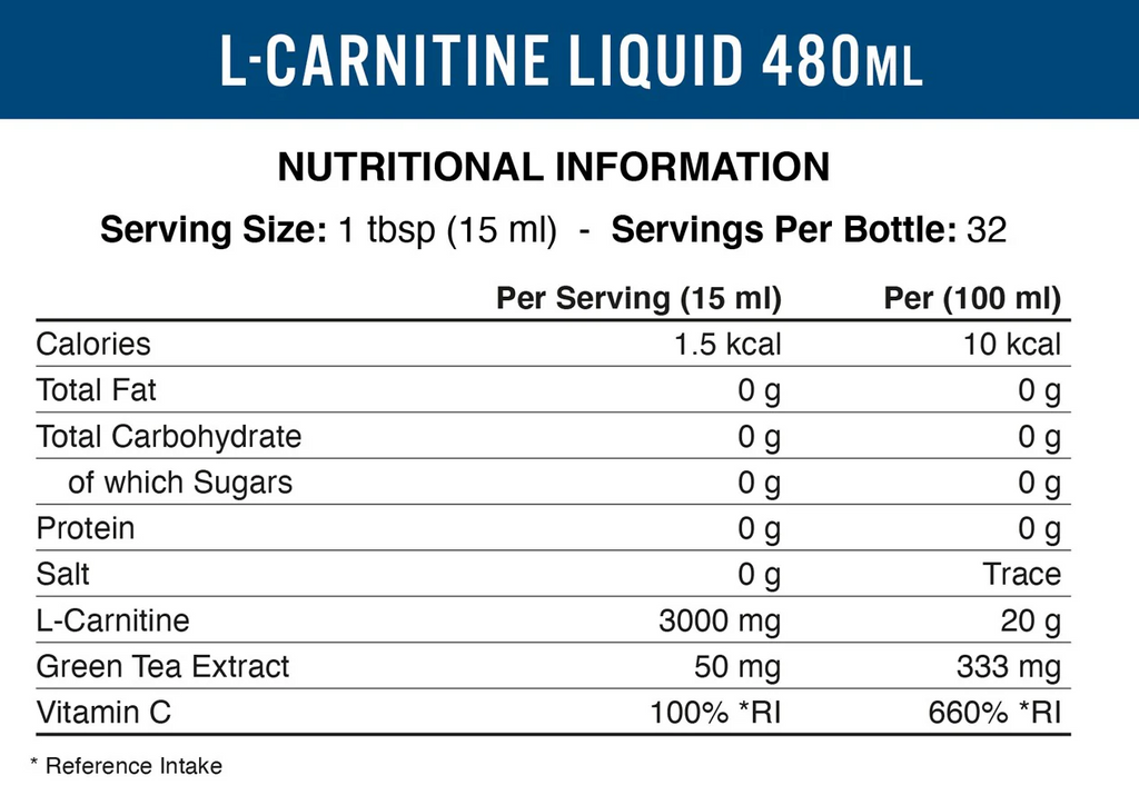Applied Nutrition L-Carnitine 3000 (480 ml)