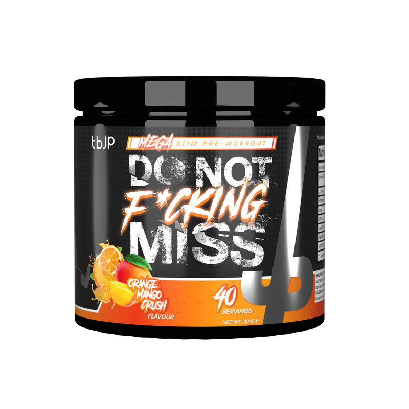 Trained by JP DNFM Mega Stim Pre-Workout 320gr