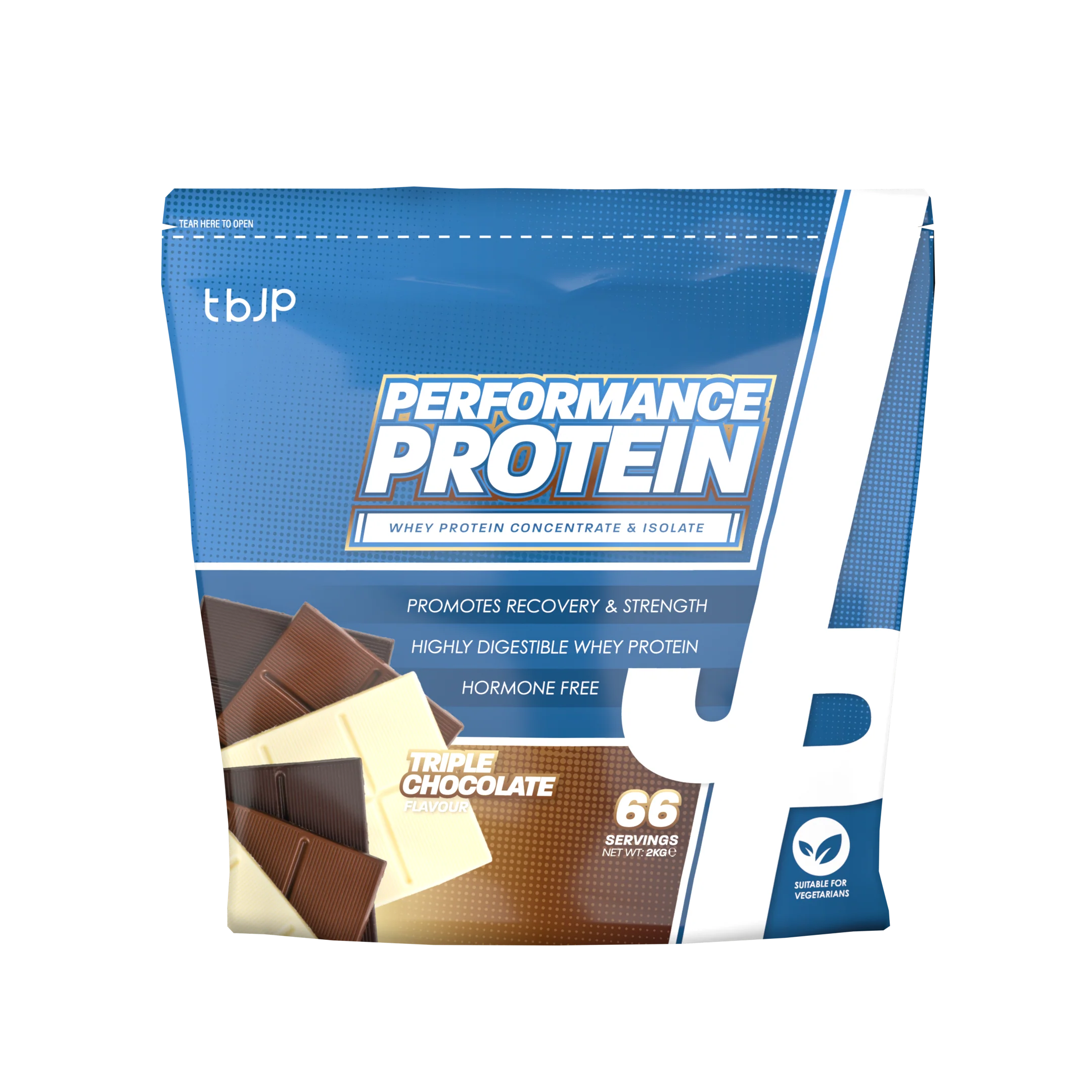 Trained by JP Nutrition - Performance Protein 2kg