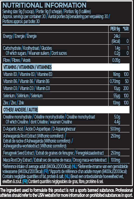 Usn Nutrition CreaTest (270 gr)