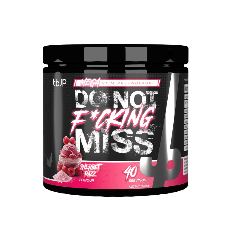 Trained by JP DNFM Mega Stim Pre-Workout 320gr
