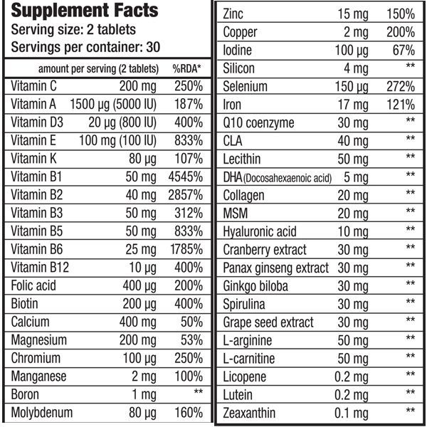 BioTech Usa Active Woman (60 Tabs)