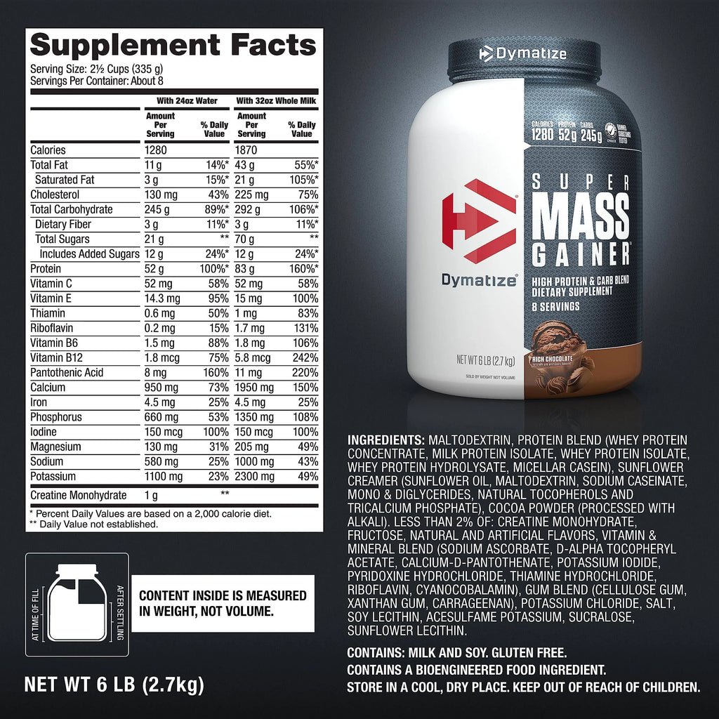 Dymatize Super Mass Gainer (2943 gr)