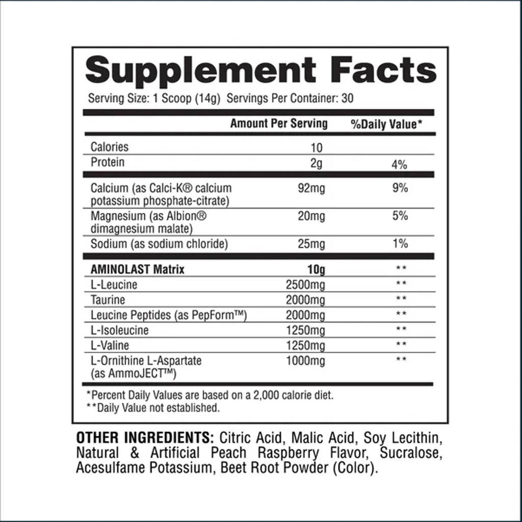 Gaspari Nutrition AminoLast (390 gr)